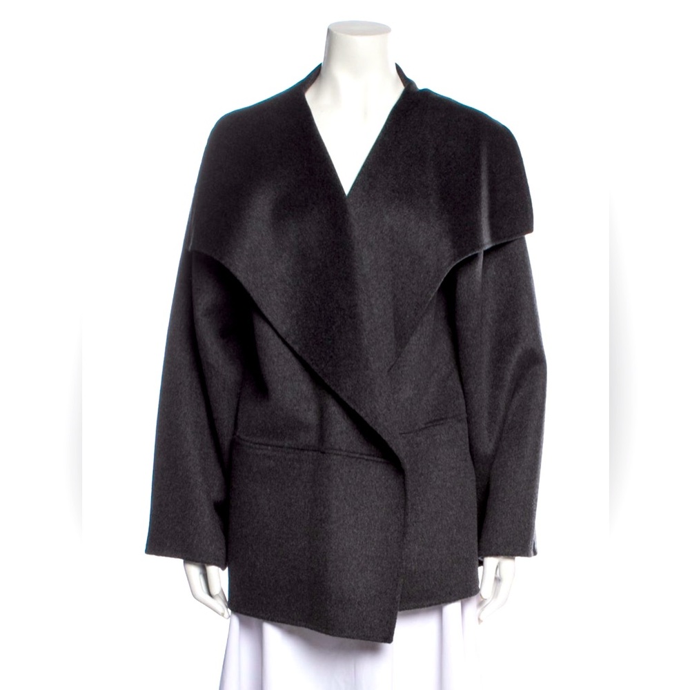 Toteme Wool Cashmere Open Coat - S